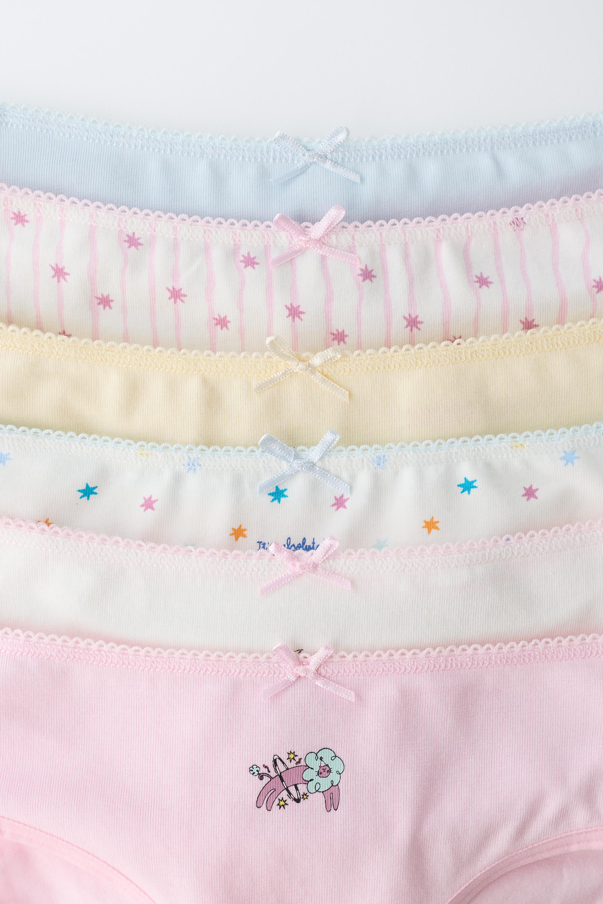 1 1/2-6 YEARS / SIX-PACK OF CIRCUS UNDERWEAR